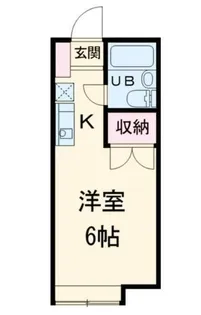 ドミール堀之内【1階】の間取り