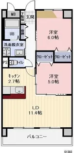 Elvita【2階】の間取り