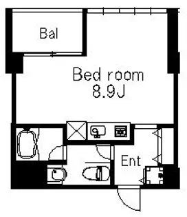 ASONE月島【2階】の間取り