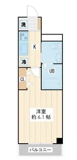 フローラ舞浜【4階】の間取り
