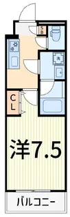 クレヴィスタ高砂II【2階】の間取り