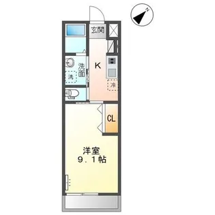 ブルーム【2階】の間取り