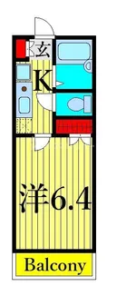ラフィーネ北葛西【2階】の間取り