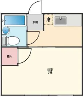アミューズ宮本A【2階】の間取り