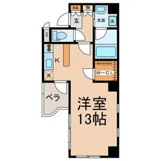 セレス大須【6階】の間取り