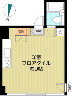 YOKE・V【3階】の間取り