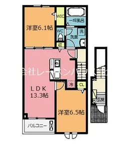 ラナンキュラス【2階】の間取り