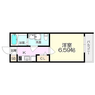 プレステージスクエア【1階】の間取り