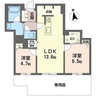 カルム【3階】の間取り