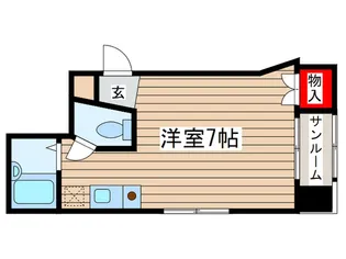 田辺ビル【2階】の間取り