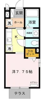ミナージェ【1階】の間取り