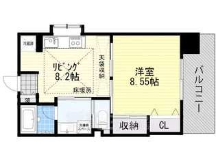 ハイツウィーン【7階】の間取り