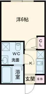 エクシリア北綾瀬【3階】の間取り