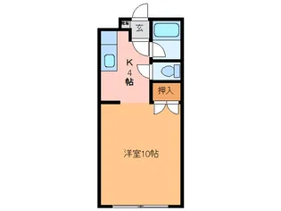 2ndアーバン【2階】の間取り
