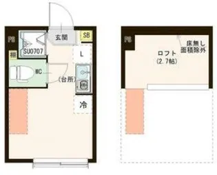 Sfida K【1階】の間取り