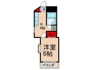 アロ-ハイム中板橋【2階】の間取り