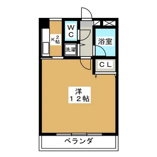 MUSE若林【4階】の間取り
