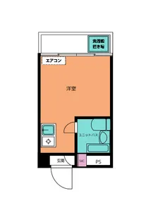 アートイン豊玉【4階】の間取り