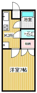 サンハイツアカシヤ【1階】の間取り