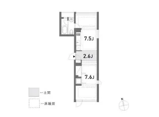 apartment nonet【3階】の間取り