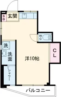 LILIO世田谷【3階】の間取り