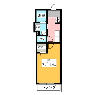 シャルマージュ【3階】の間取り