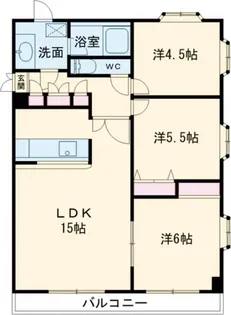 レ・シルフィード【2階】の間取り