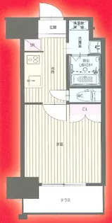 CLUB ORIENT BLD No.122 福岡日赤通り Etern【15階】の間取り