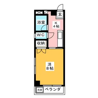 杉浦ビル【3階】の間取り