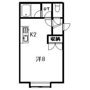 ラリューシュ新道東【4階】の間取り