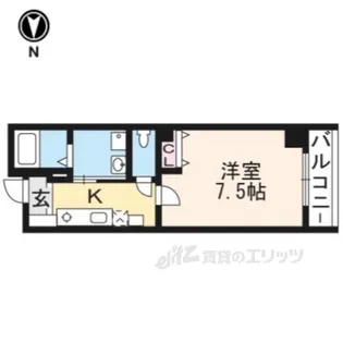 ハウゼ御所の杜【2階】の間取り