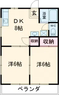 メゾンサクラ【1階】の間取り