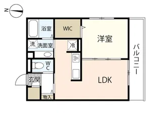 ファーストステージ翠【1階】の間取り