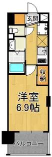 Luxe塚口【6階】の間取り