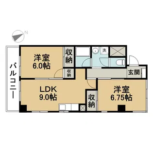 サンライズマンション西葛西【3階】の間取り