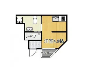 エターナルシー西明石S【1階】の間取り