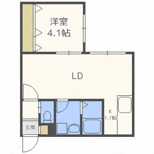 ヒルズ24【2階】の間取り