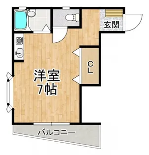 キョクヨウビル【3階】の間取り