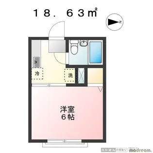 ブラドリー【2階】の間取り