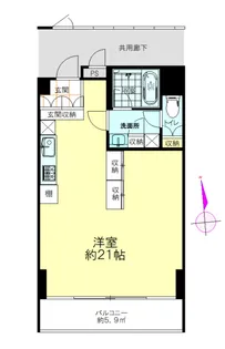 ステラ湘南【5階】の間取り