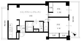 日本橋松井ビル【3階】の間取り