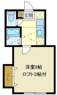 レスポワール長町【1階】の間取り