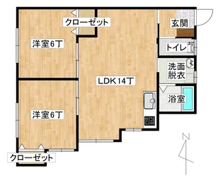 エステート・パレ・わせだ【2階】の間取り