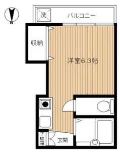 水牧ビル【1階】の間取り
