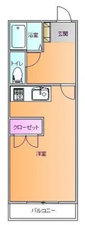 クレール3【1階】の間取り