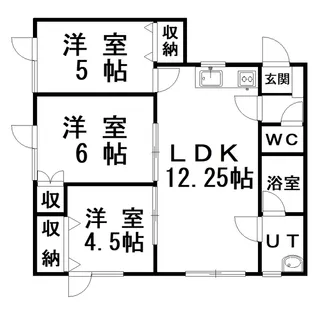 CASA SAKUTA【2階】の間取り