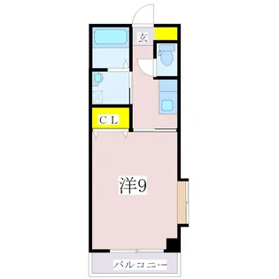鹿児島県日置市吹上町中原【マンション】の間取り