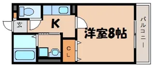 ルピナス(坂)【2階】の間取り