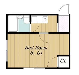 プラーズ愛甲【1階】の間取り