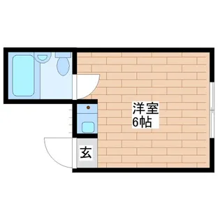 YOUハイム衣摺【1階】の間取り